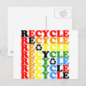 Recycle Briefkaart (Voorkant / Achterkant)