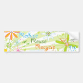 Recycle BUMPERSTICKER (Voorkant)
