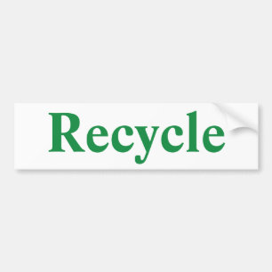 Recycle Bumpersticker