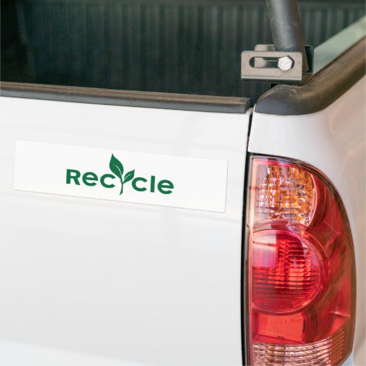Recycle Bumpersticker (Op Truck)