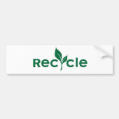 Recycle Bumpersticker (Voorkant)