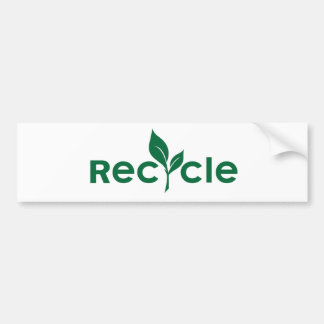 Recycle Bumpersticker