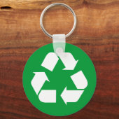 Recycle - Earth Day Sleutelhanger (Voorkant)