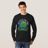 Recycle For The Planet Loves Mother Nature Climate T-shirt (Voorkant volledig)