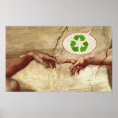 Recycle! -God Poster (Voorkant)