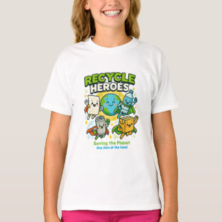 Recycle Helden – Amerika Recycle Dag T-shirt