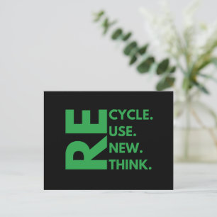 Recycle Hergebruik Vernieuwen Herdenken Dag van de Briefkaart