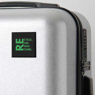 Recycle Hergebruik Vernieuwen Heroverwegen Dag van Magneet