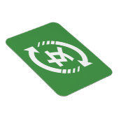 Recycle Japanse Meisjes | Kanji Nihongo Bord Magneet (Rechterzijde)