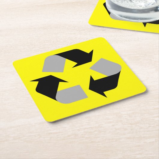 Recycle Kartonnen Onderzetters (Schuin)