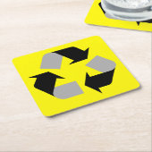 Recycle Kartonnen Onderzetters (Schuin)