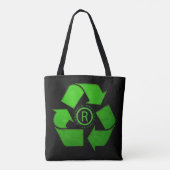 Recycle Logo by Shirley Taylor Tote Bag (Achterkant)