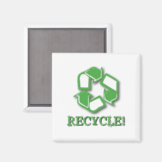 Recycle Magneet (Voorkant / Achterkant)
