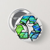 Recycle Ronde Button 5,7 Cm (Voorkant /achterkant)