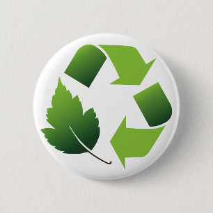 Recycle Ronde Button 5,7 Cm