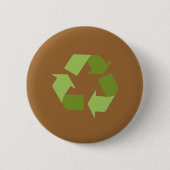 Recycle Ronde Button 5,7 Cm (Voorkant)