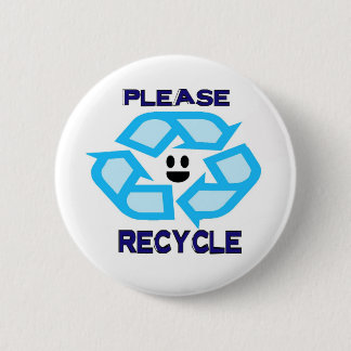 Recycle Ronde Button 5,7 Cm