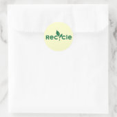 Recycle Ronde Sticker (Tas)