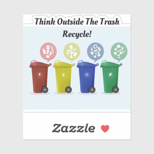 Recycle Sticker (Vel)