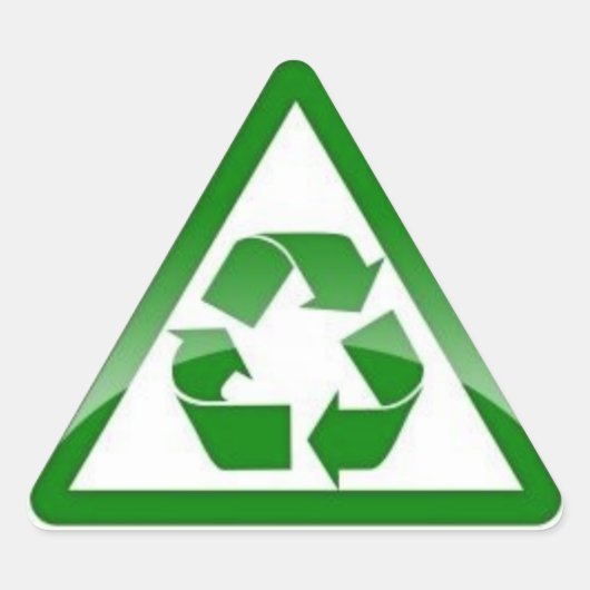 Recycle Sticker (Voorkant)