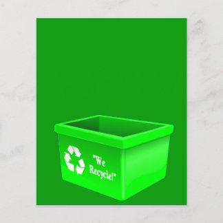 recyclebak-307684 recyclebak pictogram leeg sym flyer