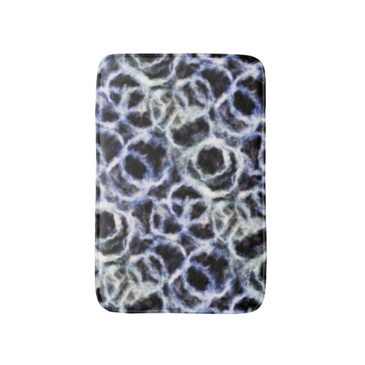 recycled indigo shibori : badmat (Voorkant Verticaal)