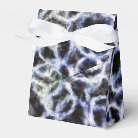 recycled indigo shibori : bedankdoosjes (Voorkant Zijde)