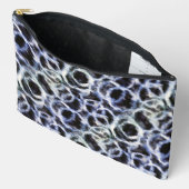 recycled indigo shibori : etui (Open)