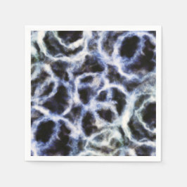 recycled indigo shibori : servet