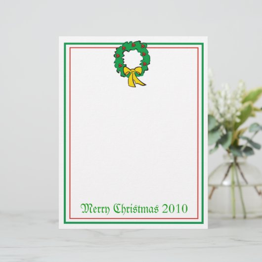 Recycled kerstpapier - Wadevormig ontwerp (Staand voorkant)