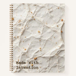 Recycled Paper Texture | Natural Fiber Design Notitieboek