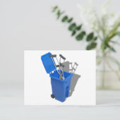 RecycledCrutches082010 Briefkaart (Staand voorkant)