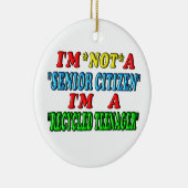 Recyclede tiener keramisch ornament (Rechts)