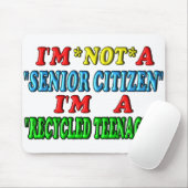 Recyclede tiener muismat (Met muis)