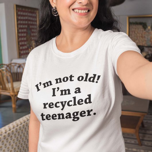 Recyclede tiener t-shirt