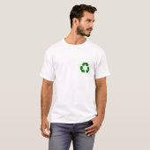 Recycleer Californië T-shirt (Voorkant volledig)