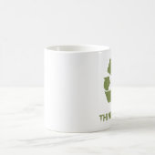 RecycleLogo, denk groen Koffiemok (Center)