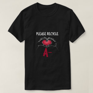 Recyclen A- Medisch Specialist Cadeau T-shirt