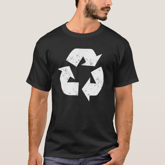 recyclen aarddag t-shirt (Voorkant)