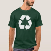 Recyclen Basic Dark Shirt (Voorkant)