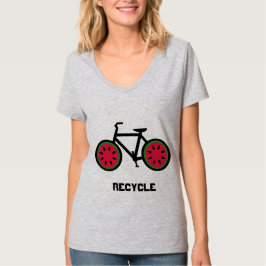 Recyclen bietshirt t-shirt