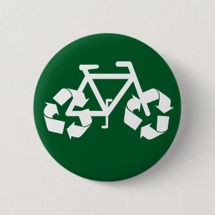 Recyclen bike-Button Ronde Button 5,7 Cm