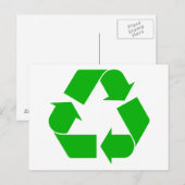 Recyclen Briefkaart (Voorkant / Achterkant)