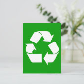recyclen briefkaart (Staand voorkant)