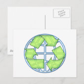 Recyclen Briefkaart (Voorkant / Achterkant)