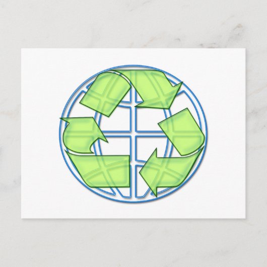 Recyclen Briefkaart (Voorkant)