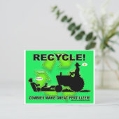 RECYCLEN! BRIEFKAART (Staand voorkant)