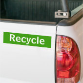 Recyclen bumpersticker (Op Truck)