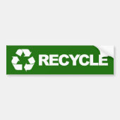 Recyclen Bumpersticker (Voorkant)
