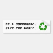 Recyclen Bumpersticker (Voorkant)